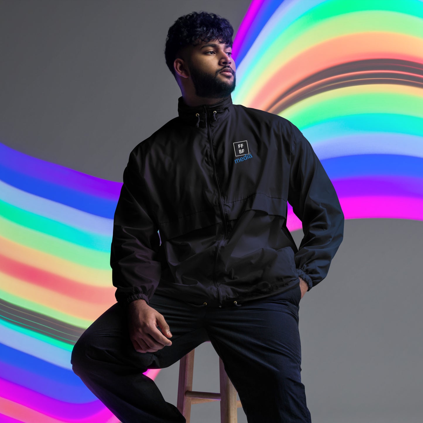 FFBF media lightweight Unisex windbreaker