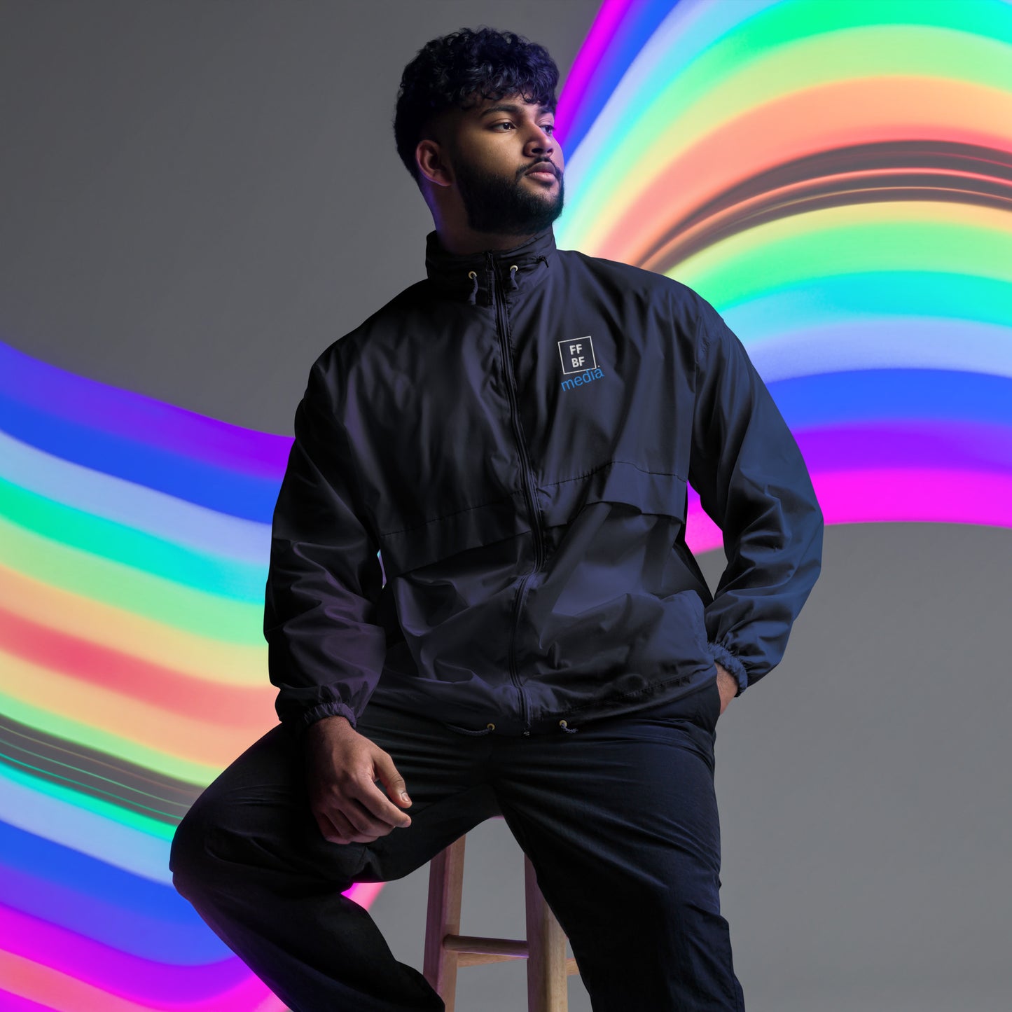 FFBF media lightweight Unisex windbreaker
