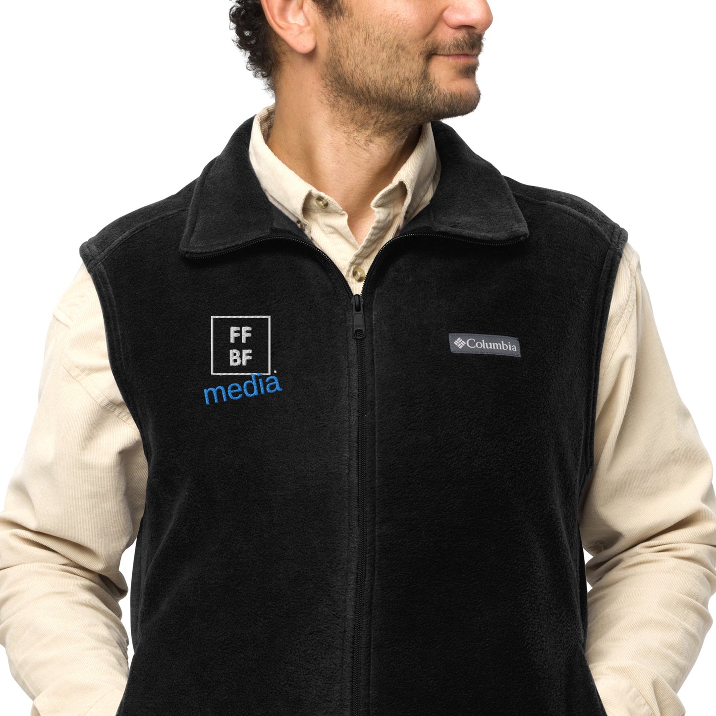 FFBF media Men’s Columbia fleece vest