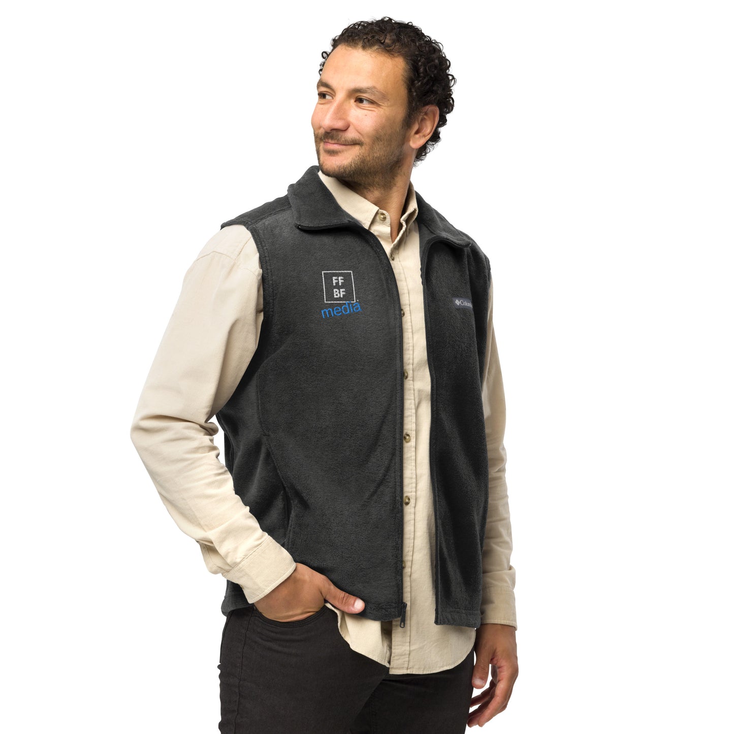 FFBF media Men’s Columbia fleece vest