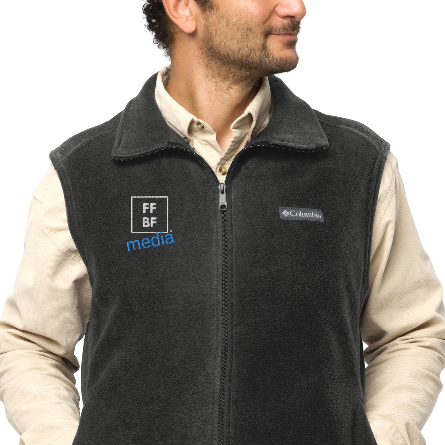 FFBF media Men’s Columbia fleece vest