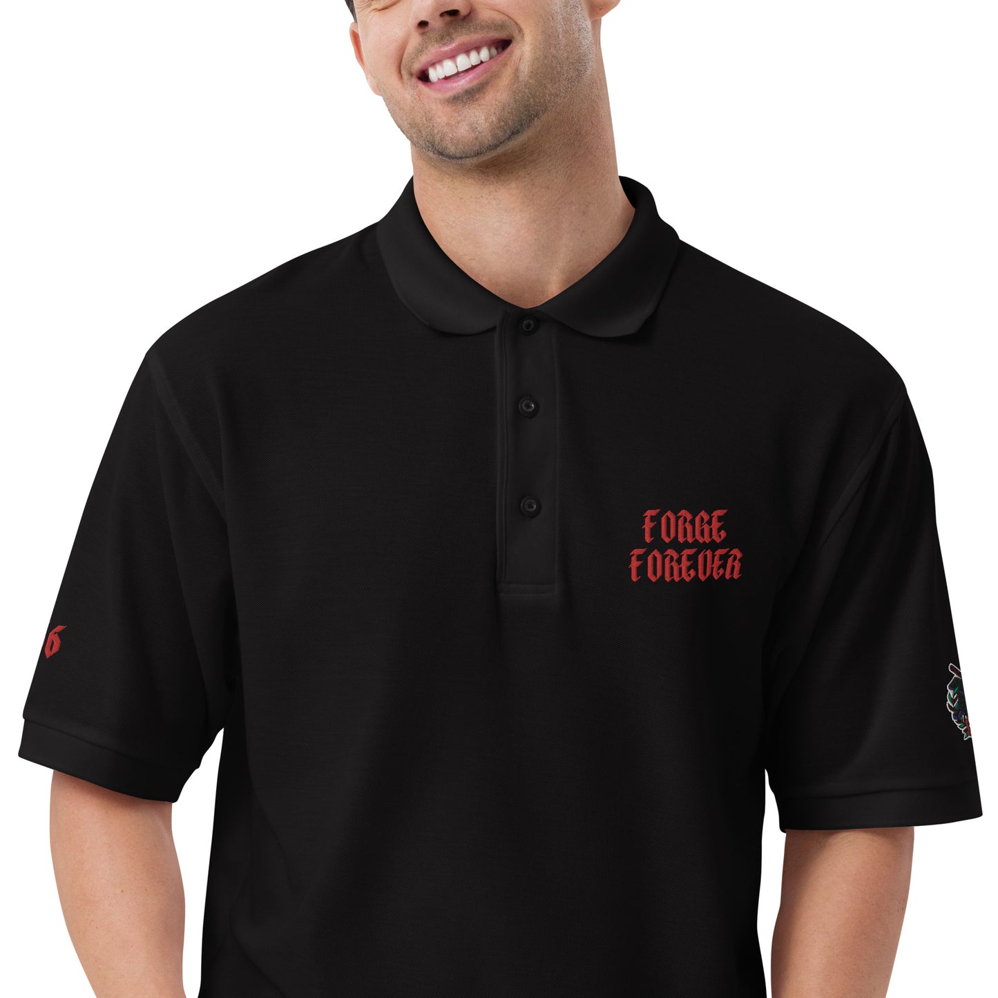 "Forge Forever" Men's Premium Polo