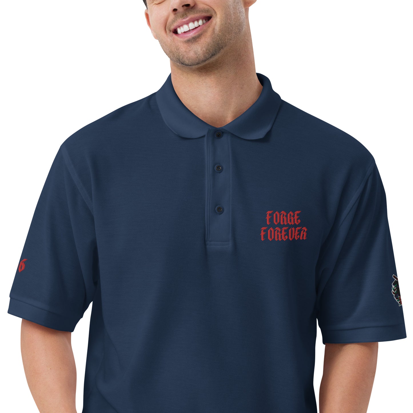 "Forge Forever" Men's Premium Polo