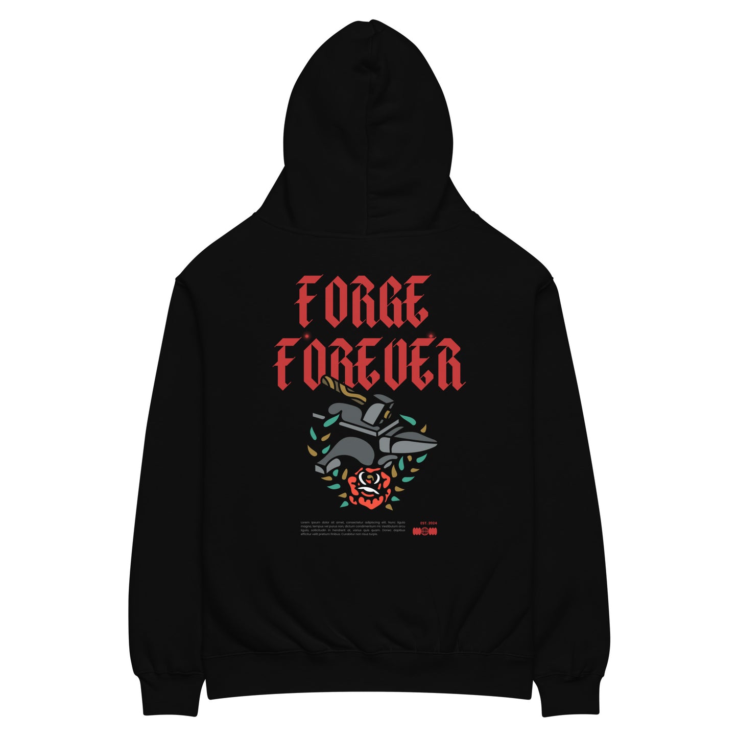 "Forge Forever" Oversized hoodie
