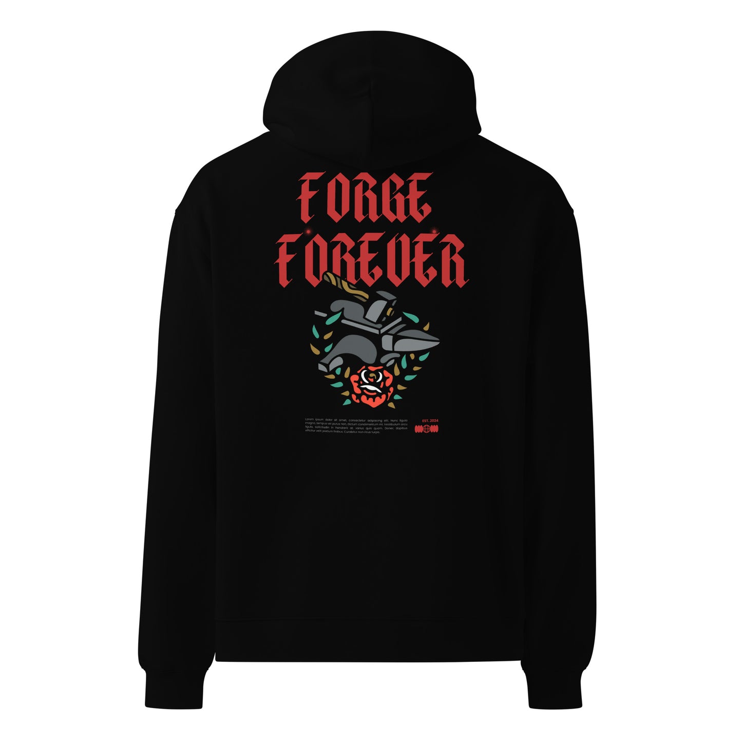 "Forge Forever" Oversized hoodie