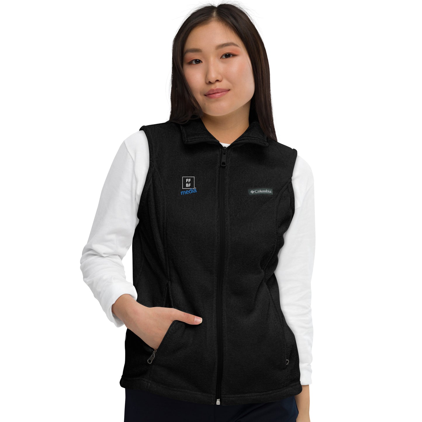 FFBF media Women’s Columbia fleece vest