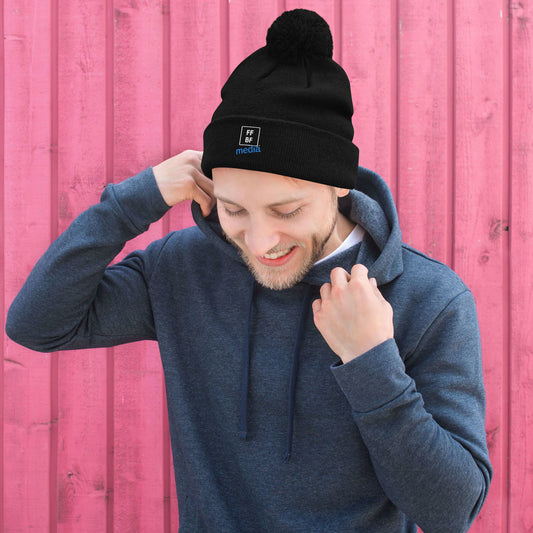 FFBF media Pom-Pom Beanie