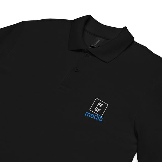 FFBF media Unisex pique polo shirt